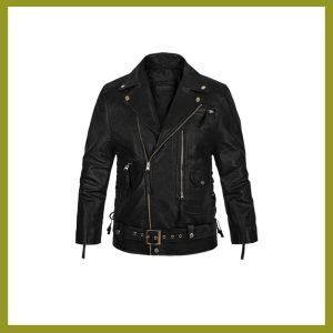 New Kids Clothing Zipper Jacket Fashion Boys Leather Jacket