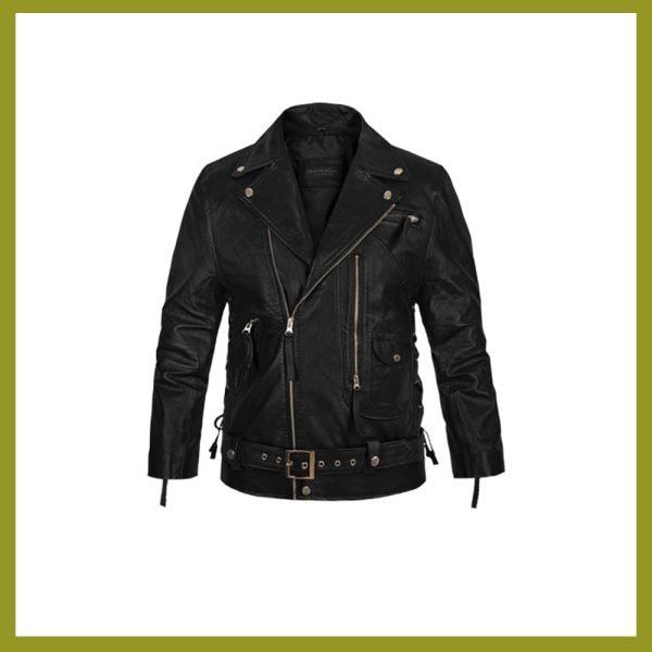 New Kids Clothing Zipper Jacket Fashion Boys Leather Jacket