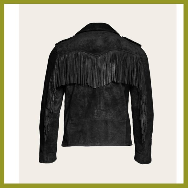 New Men Suede Leather Jacket Windbreaker Leather Biker Jacket - Image 2