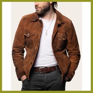 New Vintage Design Ladies Suede Leather Jacket