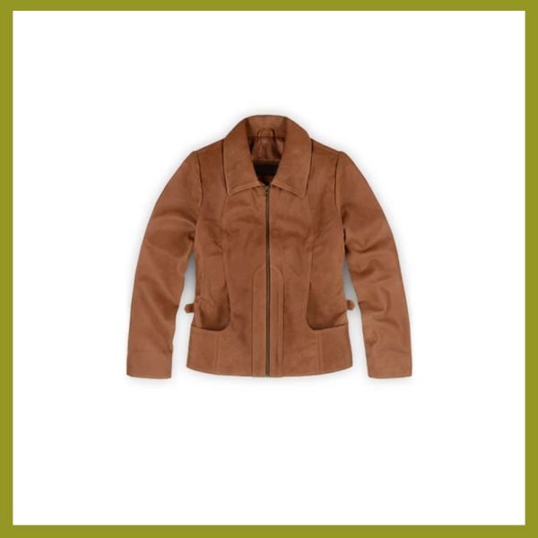 High Quality Casual Wear Genuine Leather Jacket For Kids