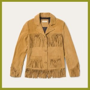 Original Leather Jacket Cowboys Jacket 100% genuine Suede leather High Quality