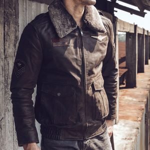 2024 Arrival Men Genuine Leather Jacket High Quality Men Leather Jacket