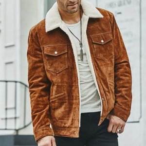 Best Design Sheep Skin Leather Jacket For Men Wholesale Cheap Price Men Breathable Leather Jacket