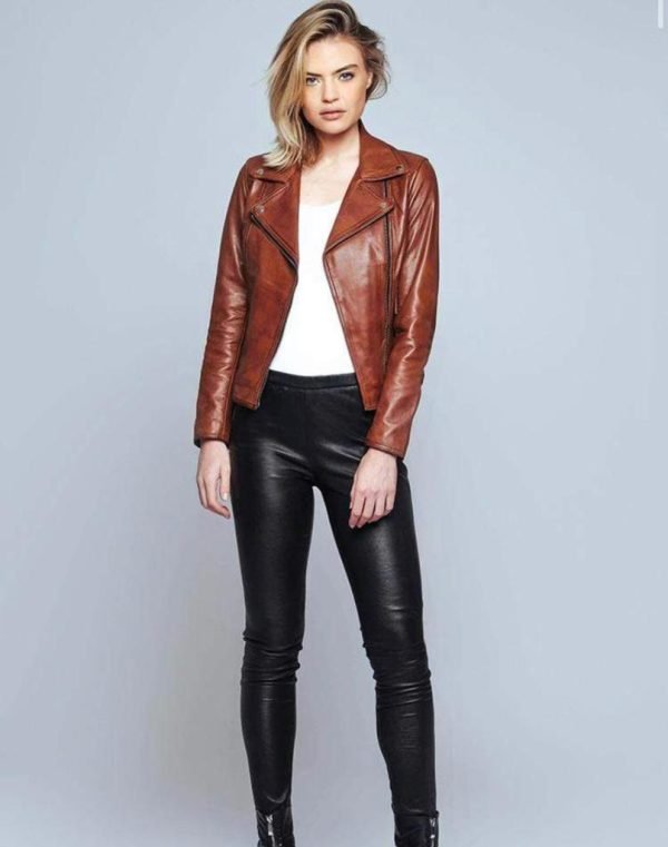 New Design Top Quality Women Leather Jacket Outdoor Leather Jacket in Best Material